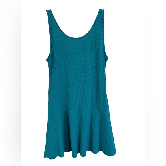 Bundle (2) blue and black texture tank mini dress. Sz. L - Picture 3 of 6